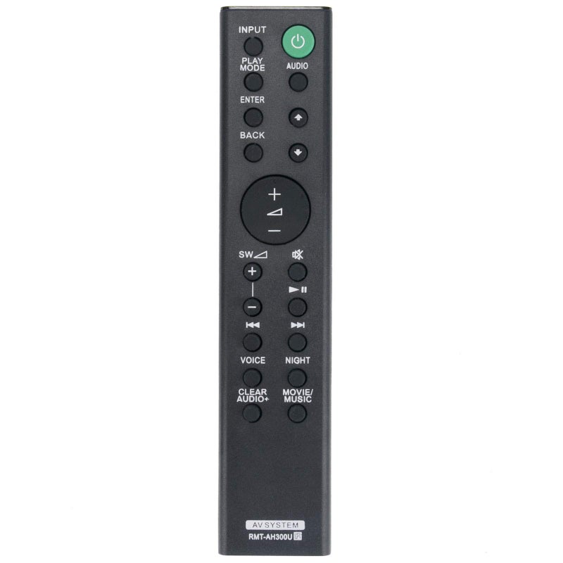 ALLIMITY RMT-AH300U Remote Control Replacement for Sony Sound Bar HTCT290 HT-CT290 HTCT291 HT-CT291 RMTAH300U SA-CT290 SA-CT291 - Image 1